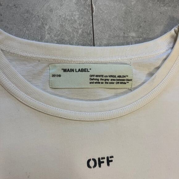 Off-White “Seeing Things” Graphic Tee – white Size: L - Picture 3 of 8